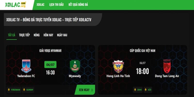 Xoilac TV - Kênh xem bóng đá online miễn phí