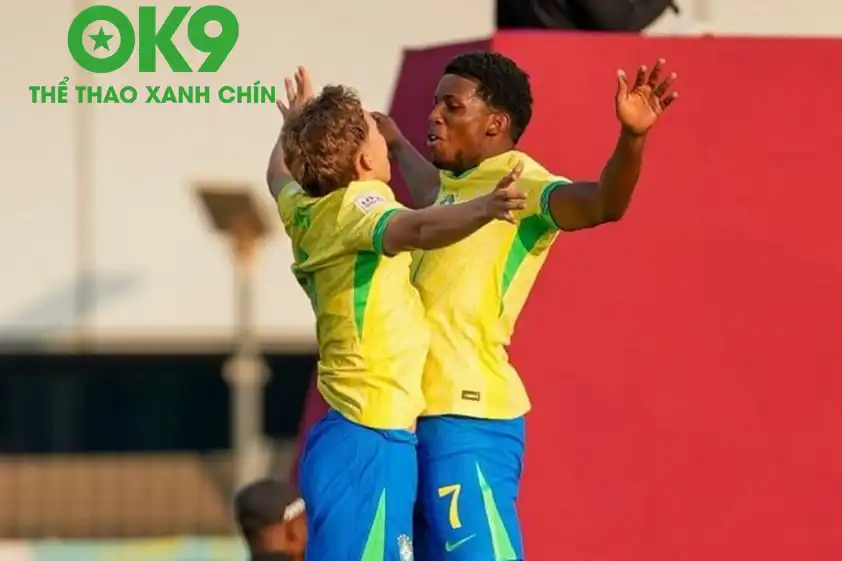 U17 Brazil đang có màn trình diễn thuyết phục tại U17 World Cup 2025. (Ảnh: Internet) U17 Brazil đang có màn trình diễn thuyết phục tại U17 World Cup 2025. (Ảnh: Internet)